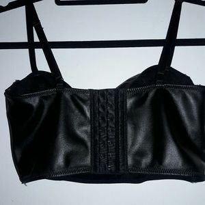 Black, Forever 21 Crop Top